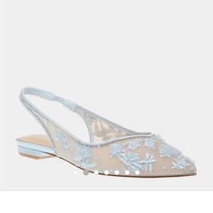 Betsey Johnson Renn Babyblue Wedding Flats